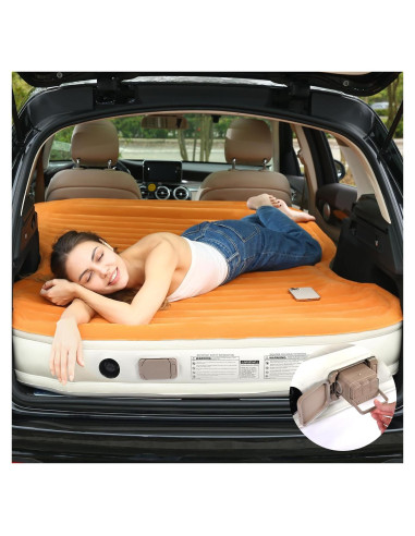 Colchón de Aire KMZ Autoinflable con Bomba y 2 Almohadas