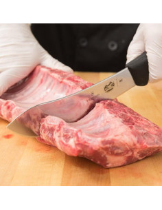 Cuchillo de Carnicero Victorinox 40635 17.78 cm Fibrox Negro 2