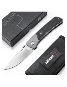 Cuchillo Plegable BKER PLUS Conductor EDC S35VN 8.51 cm