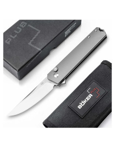 Cuchillo Plegable BKER PLUS Kwaiken EDC Titanio 7.69 cm