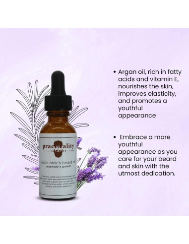 Aceite para Barba Tío Nick - Crecimiento y Acondicionamiento 30ml