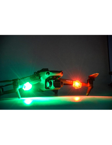 Luz Estroboscópica HeiyRC para Drones - Recargable, 10 Modos