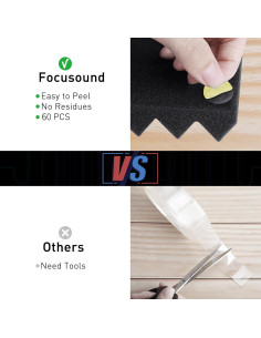 12 Paneles de Espuma Acústica Pirámide 5.08 cm - Aislante Sonido 2