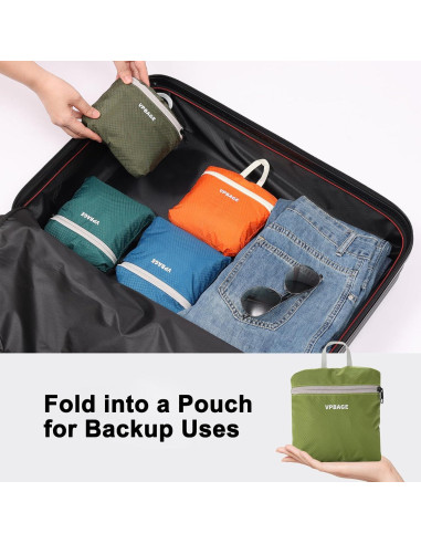 Mochila de Senderismo Resistente al Agua 15L - Unisex