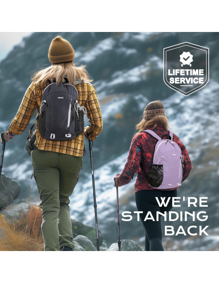 Mochila de Senderismo Resistente al Agua 15L - Unisex