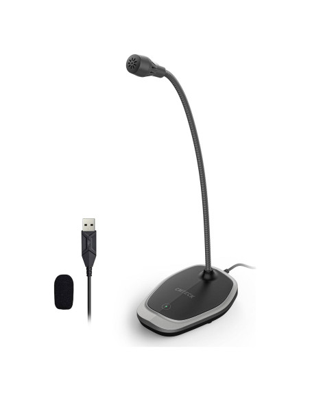 Micrófono USB CMTECK G009 de Escritorio Omnidireccional Micrófono USB CMTECK G009 de Escritorio Omnidireccional