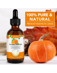 Aceite de Semilla de Calabaza Puro 60ml - Hidratante y Crecimiento Cabello 2