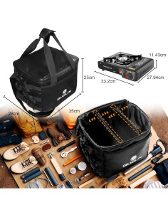 Bolsa de Almacenamiento Grande QUOLIX a Prueba de Agua y Fuego 2