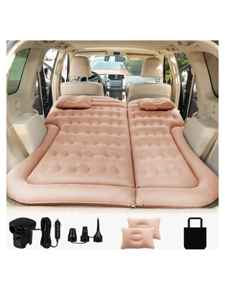 Colchón de Aire SUV SAYGOGO Inflable 175x130cm Beige