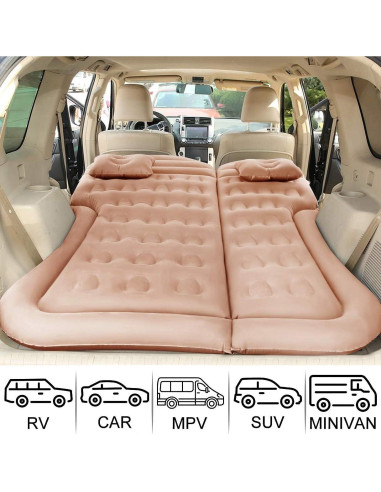 Colchón de Aire SUV SAYGOGO Inflable 175x130cm Beige