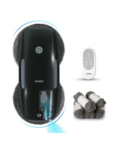 Robot Limpiador de Ventanas FMART T9PRO - 3800PA, Control Remoto