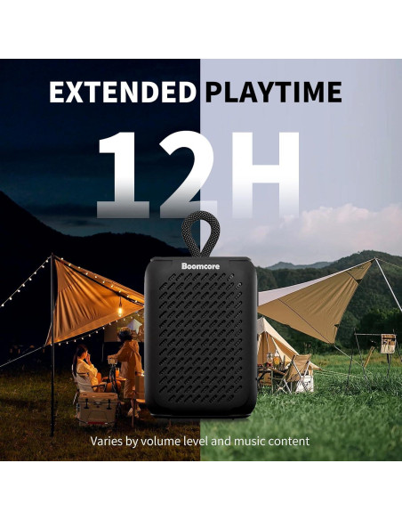 Altavoz Bluetooth Portátil Boomcore P06 Impermeable IPX7 12H