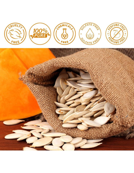Aceite de Semilla de Calabaza Puro 60ml - Hidratante y Crecimiento Cabello