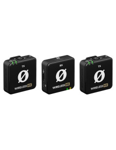 Micrófono Inalámbrico RDE Wireless ME Dual 100m para Filmmaking