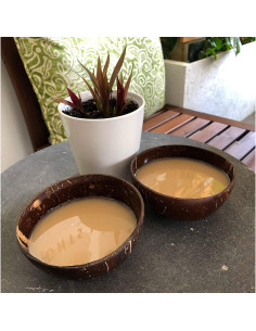 Tazas de Kava de Coco 100% Natural - 2 Unidades EnjoyKava 2