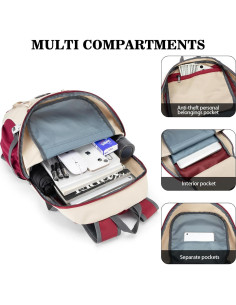 Mochila de Senderismo BAGPARKK 35L Plegable Resistente al Agua 2