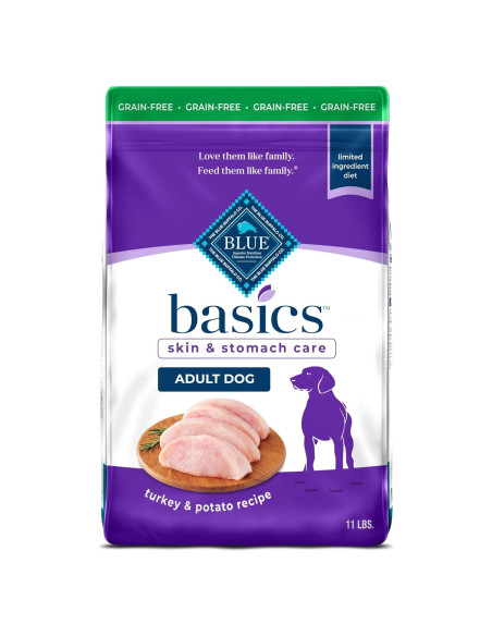 Comida Seca para Perros Blue Buffalo Basics 5 kg Pavo y Papa