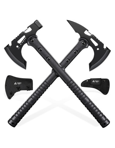 Hacha Táctica Freelander FT100 2-en-1 con Funda y Clip