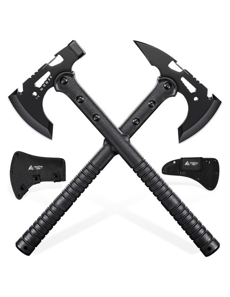 Hacha Táctica Freelander FT100 2-en-1 con Funda y Clip