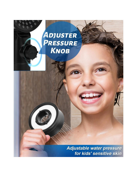 Cabezal de Ducha Filtrado Luxsego Doble Cara Alta Presión 149.86 cm Cabezal de Ducha Filtrado Luxsego Doble Cara Alta Presión 149.86 cm