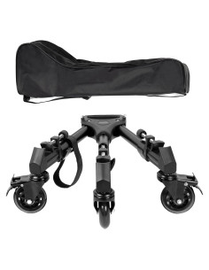 Carro de trípode SmallRig 3986 con ruedas de goma y patas ajustables