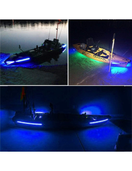 Luces de Navegación LED Botepon Proa Verde y Roja IP67