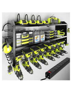 Organizador de Herramientas Eléctricas KAFAHOM con Carga 8 Piezas