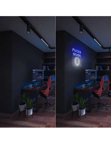 Luz de Neón LED JFLLamp Sin Funciones Dadas 30x26 cm