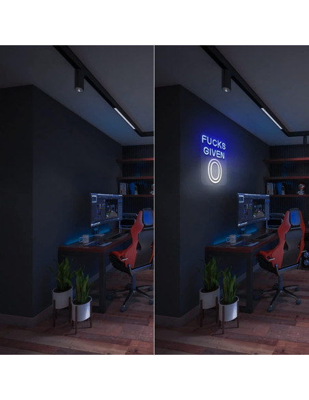 Luz de Neón LED JFLLamp Sin Funciones Dadas 30x26 cm