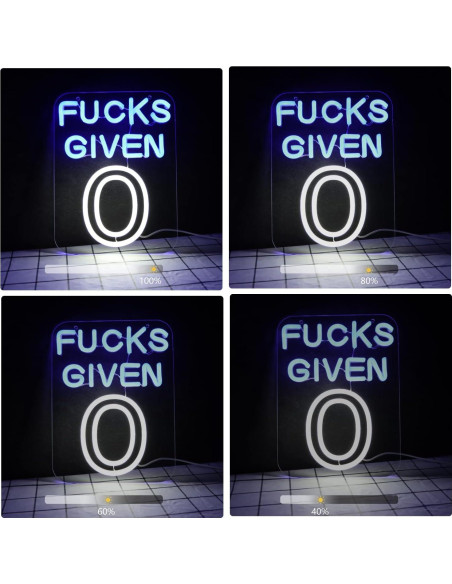 Luz de Neón LED JFLLamp Sin Funciones Dadas 30x26 cm