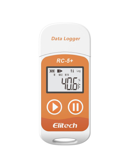 Registrador de Datos Elitech RC-5+ Temperatura -30C a +70C