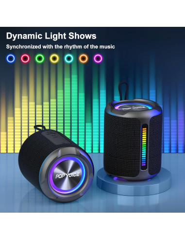 Altavoz Inalámbrico PoP voz 40W Bluetooth 5.3 Impermeable IPX7