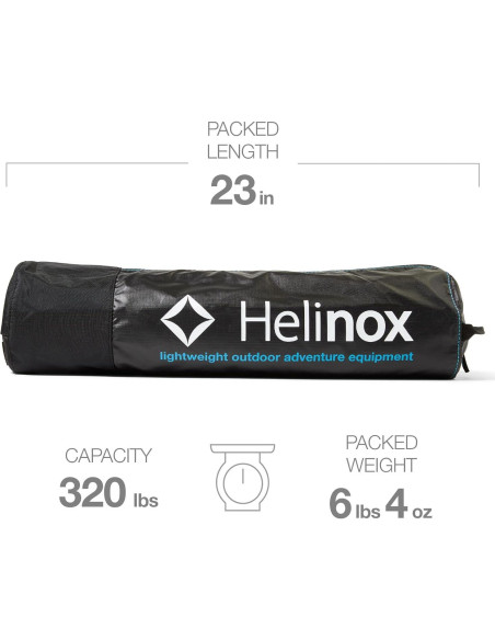 Cama de Camping Helinox Cot One High 210x68.5cm 3.4kg