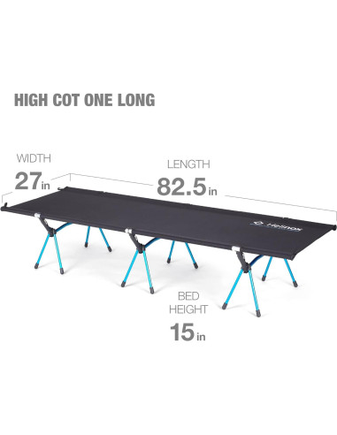Cama de Camping Helinox Cot One High 210x68.5cm 3.4kg