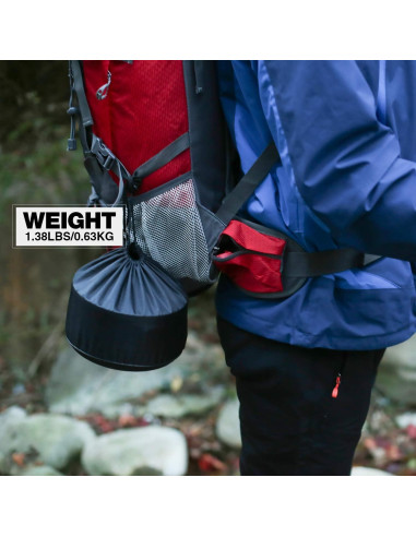 Juego de Utensilios de Cocina para Camping REDCAMP 11 Pcs