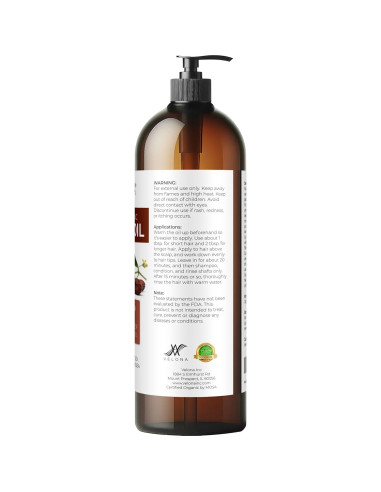 Aceite de Jojoba Orgánico Velona 946 ml - Puro y Natural
