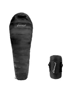 Saco de dormir Clostnature Momia 550g Plumas Negro 1 Persona