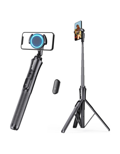 Trípode para Selfies Sensyne 62'' Magnético con Control Remoto