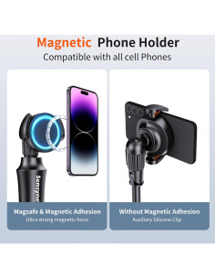 Trípode para Selfies Sensyne 62'' Magnético con Control Remoto 2