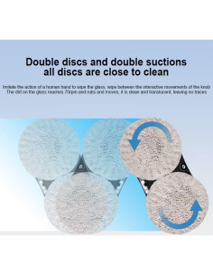 Robot Limpiador de Ventanas YTK 5600Pa Automático con Ultrasonido 2