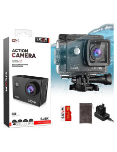 Cámara de Acción SJCAM SJ4000 4K 40MP EIS Submarina WiFi