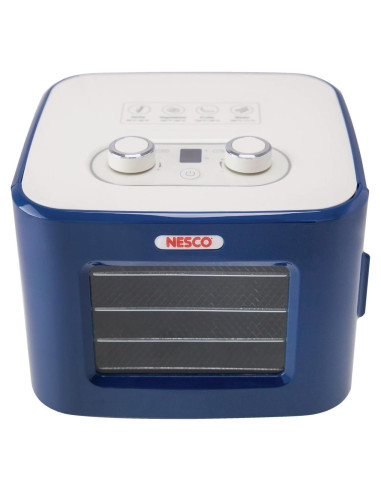 Deshidratador de Alimentos NESCO FD-41B, 4 Bandejas, 400W, Azul