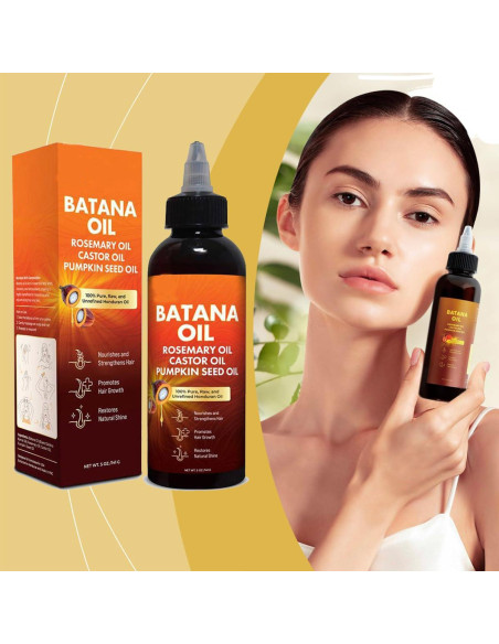 Aceite 4 en 1 para el Crecimiento del Cabello Batana 141.75 ml