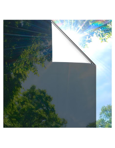 Película de Ventana Coavas One Way 44.5x200cm Anti UV Reflectante