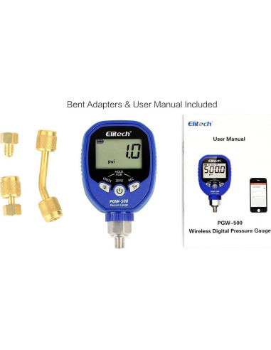 Medidor de Presión Digital Inalámbrico Elitech PGW-500 500 PSI