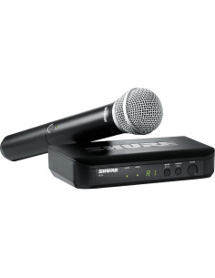Sistema de micrófono inalámbrico Shure BLX24 PG58 - 100 m alcance 2