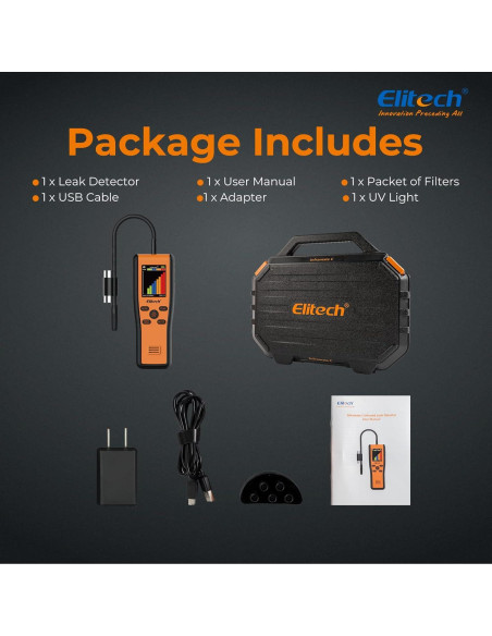 Detector de Fugas de Refrigerante Elitech Inframate C CO2