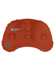 Almohada Big Agnes Rapide SL Naranja 41x25x10cm Camping