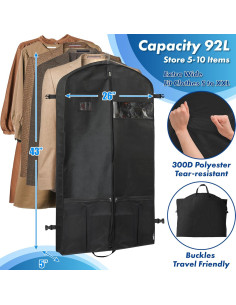 Bolsa de Viaje para Prendas Simple Houseware 109.2x66 cm 2