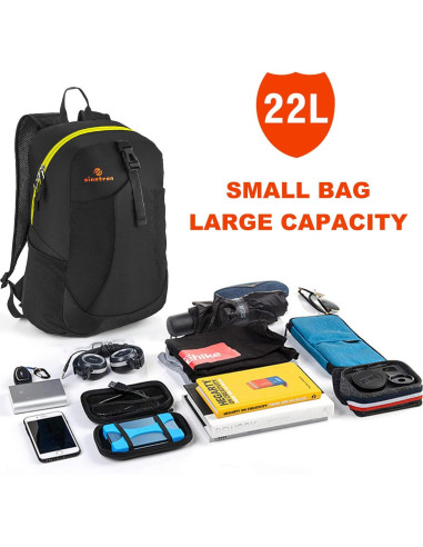 Mochila Plegable Sinotron 22L Nylon Impermeable Senderismo